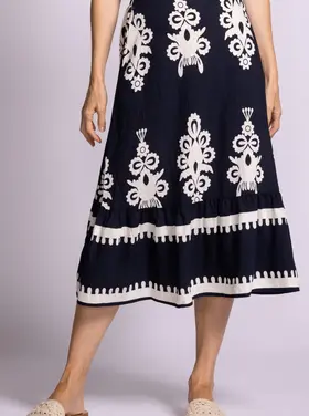 Pink Martini Pink Martini - BELLINGHAM Printed Skirt