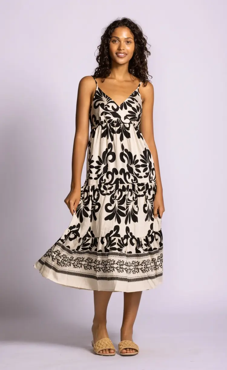 Pink Martini Pink Martini - ARCHWOOD Printed Dress