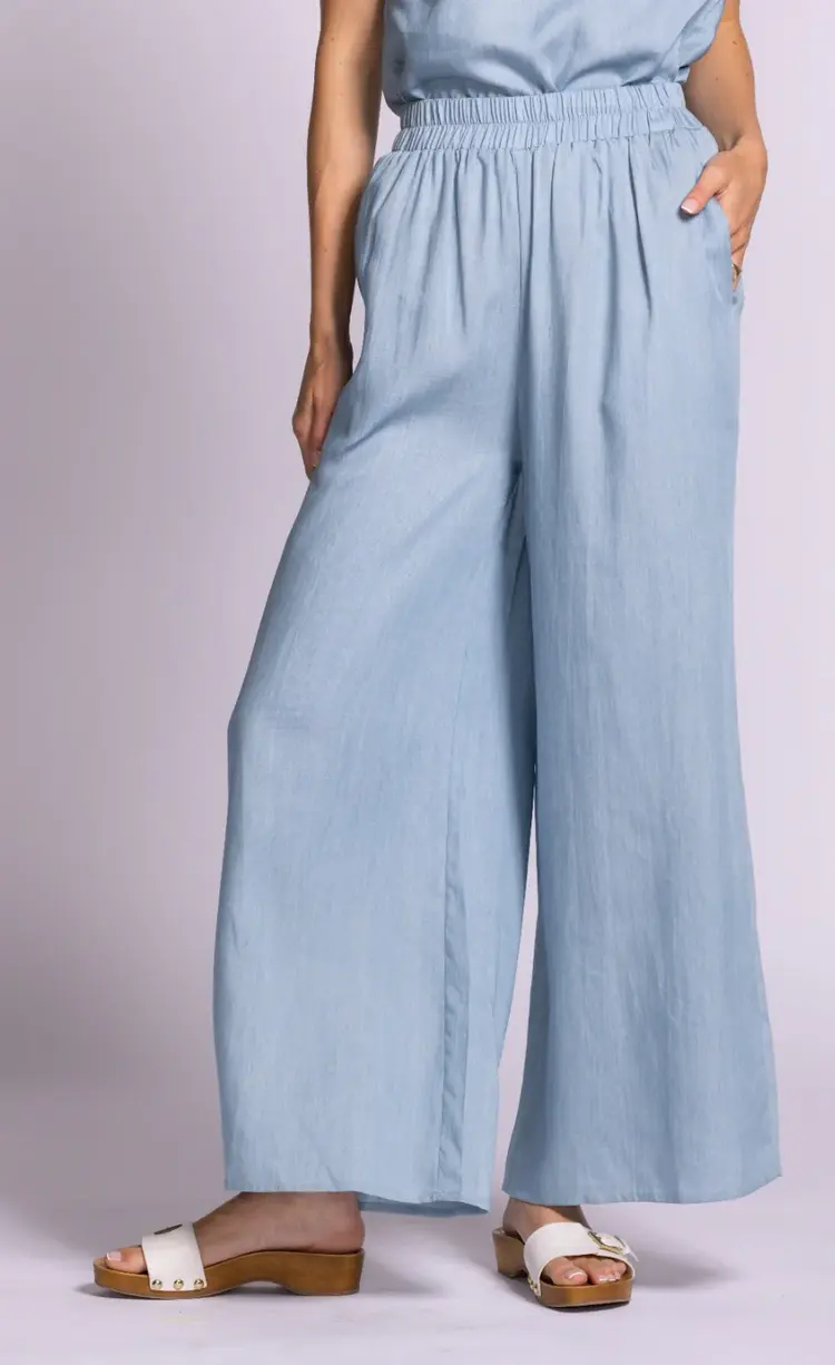 Pink Martini Pink Martini - DASH Extra Wide Leg w/Pockets Pant