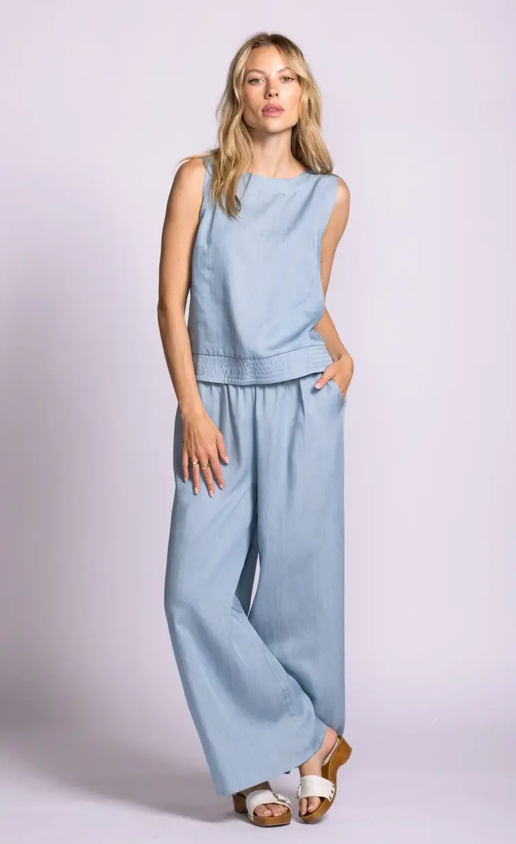 Pink Martini Pink Martini - DASH Extra Wide Leg w/Pockets Pant