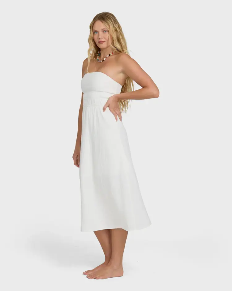 Billabong Billabong - In the Sky Strapless Midi Dress