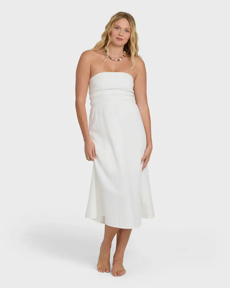 Billabong Billabong - In the Sky Strapless Midi Dress