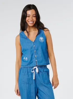 Rip Curl Rip Curl - Catalina Island Chambray Vest