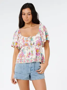 Rip Curl Rip Curl - Half Moon Bay SS Button Top