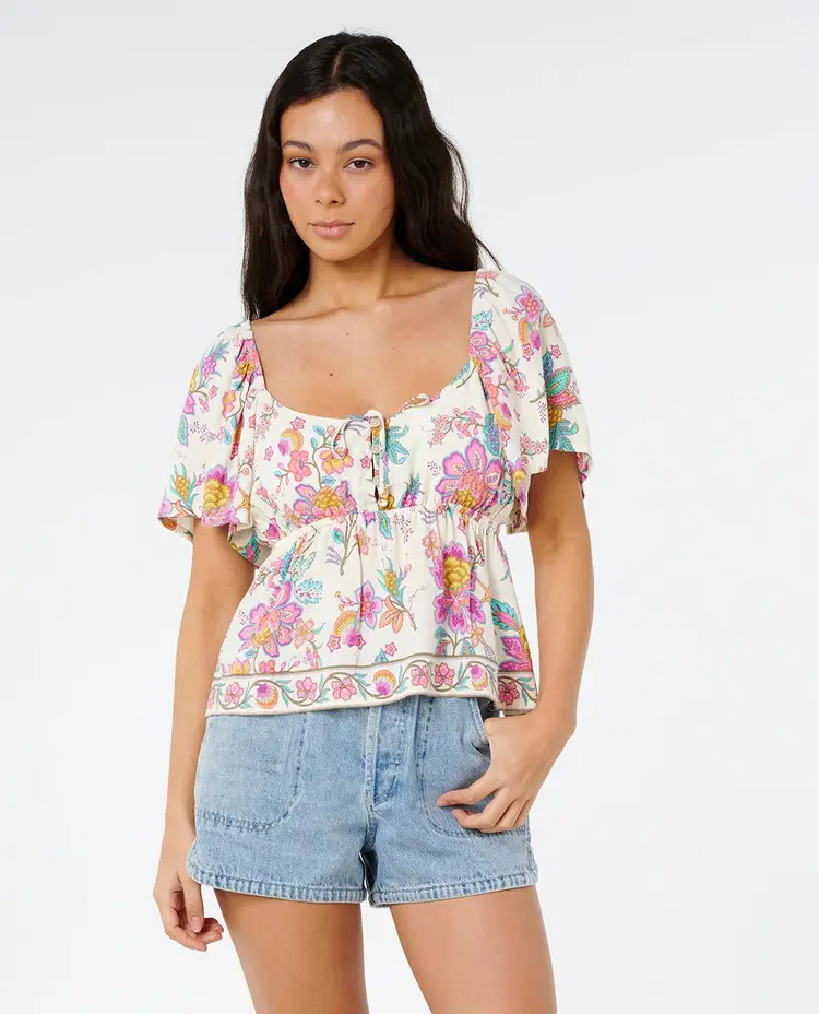 Rip Curl Rip Curl - Half Moon Bay SS Button Top