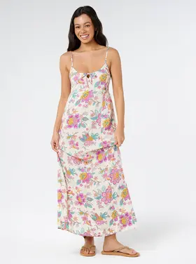 Rip Curl Rip Curl - Half Moon Bay Shirred Side Maxi Dress