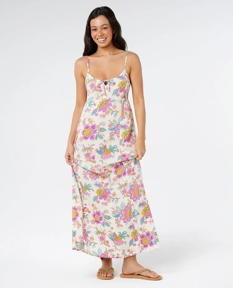 Rip Curl Rip Curl - Half Moon Bay Shirred Side Maxi Dress