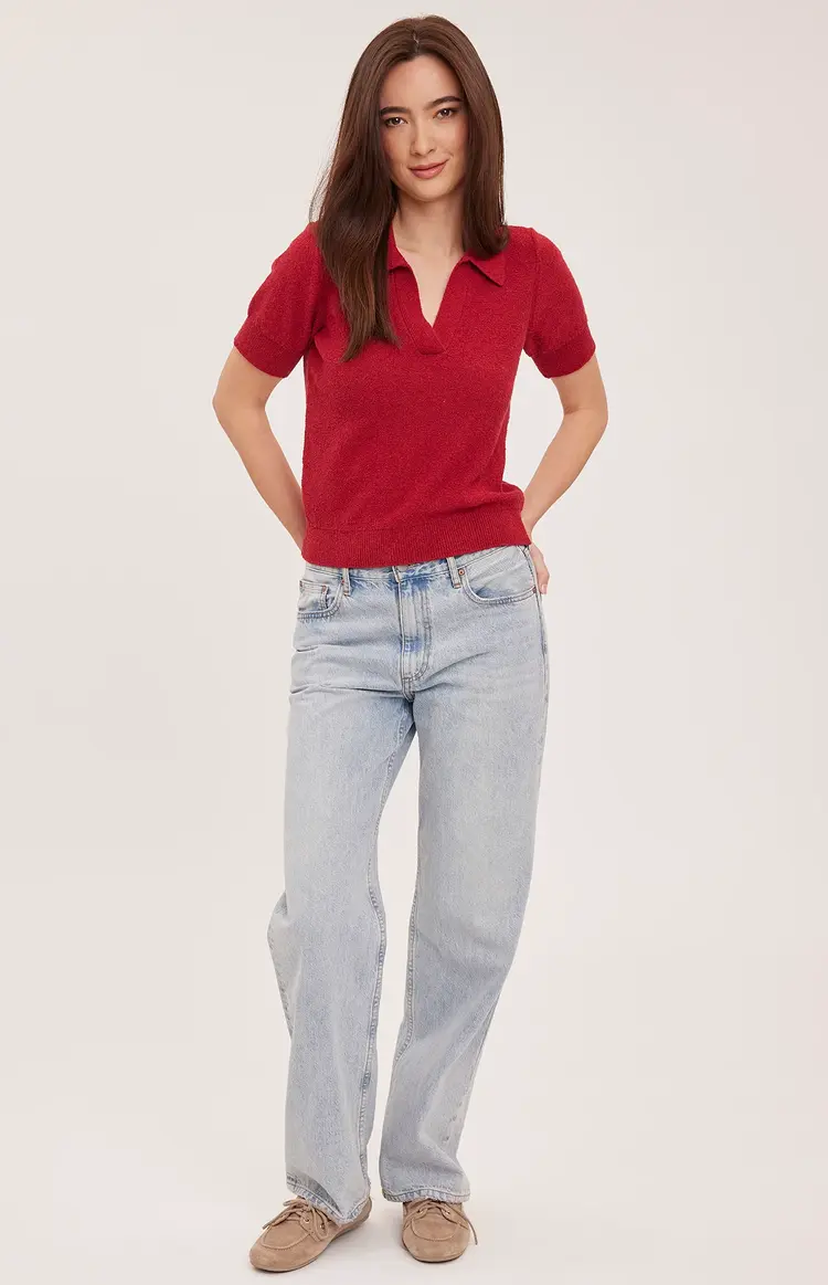 Gentle Fawn Gentle Fawn - TATUM V-NECK SS Sweater