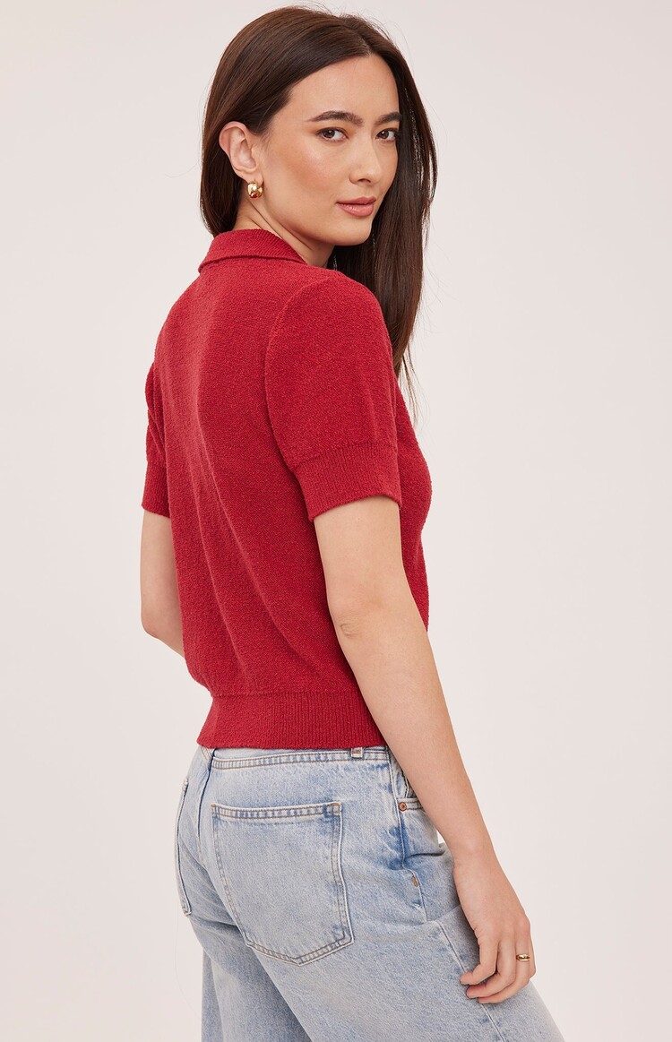 Gentle Fawn Gentle Fawn - TATUM V-NECK SS Sweater