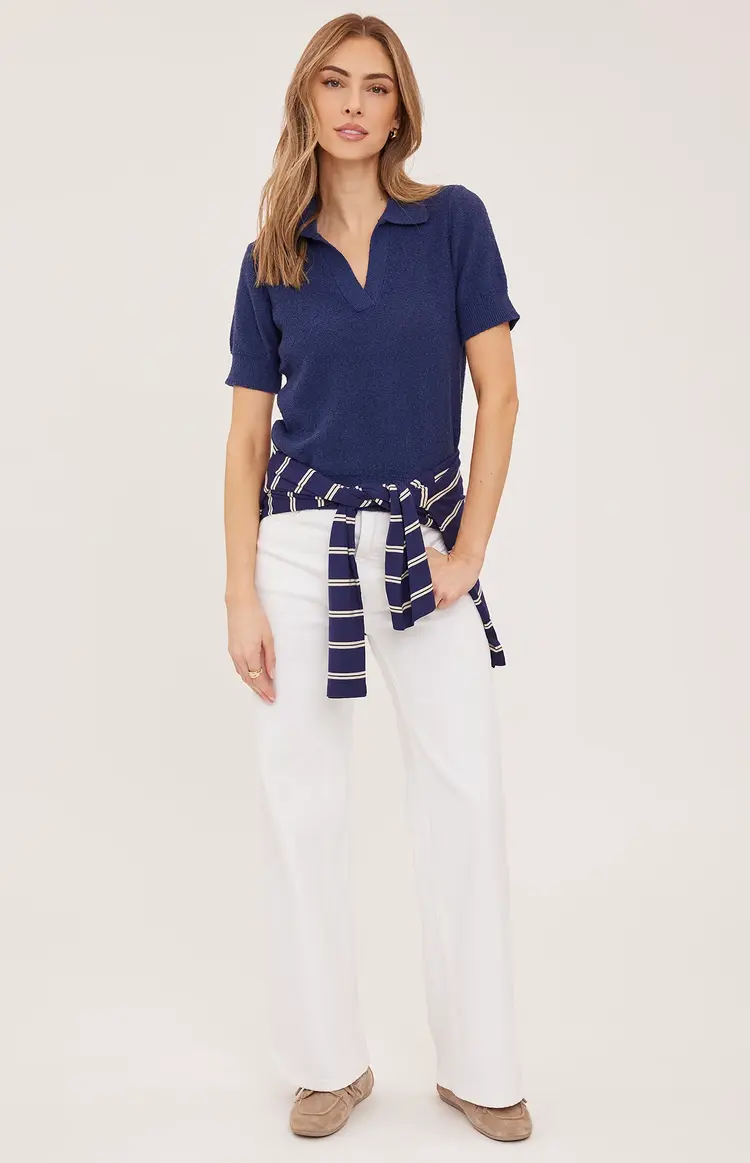 Gentle Fawn Gentle Fawn - TATUM V-NECK SS Sweater