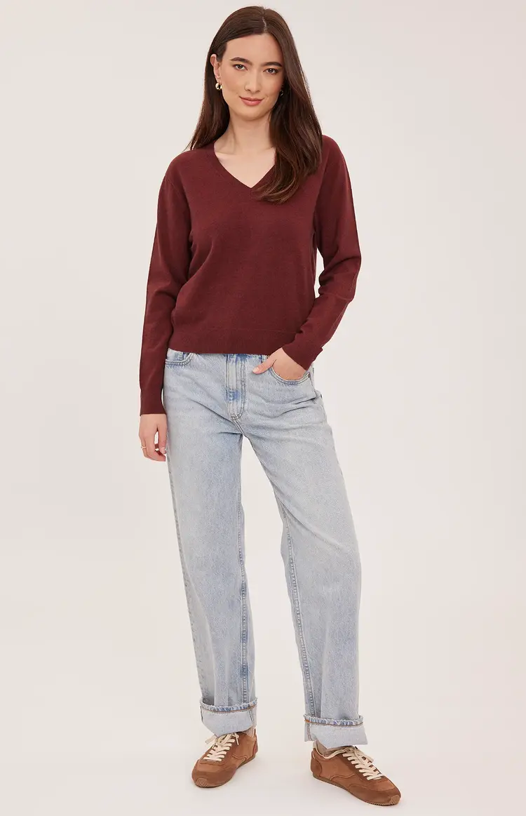 Gentle Fawn Gentle Fawn - CARINA LS V-Neck Sweater