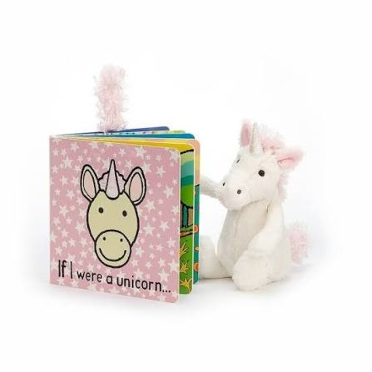 Jellycat Jellycat - If I were a "Unicorn" Book (Pink)