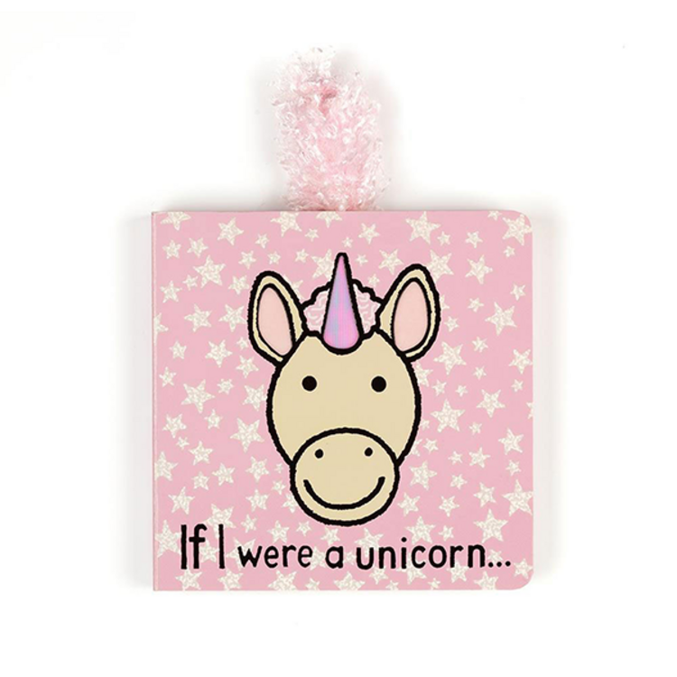 Jellycat Jellycat - If I were a "Unicorn" Book (Pink)