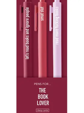 Classy Cards Classy Cards - The Book Lover Pens
