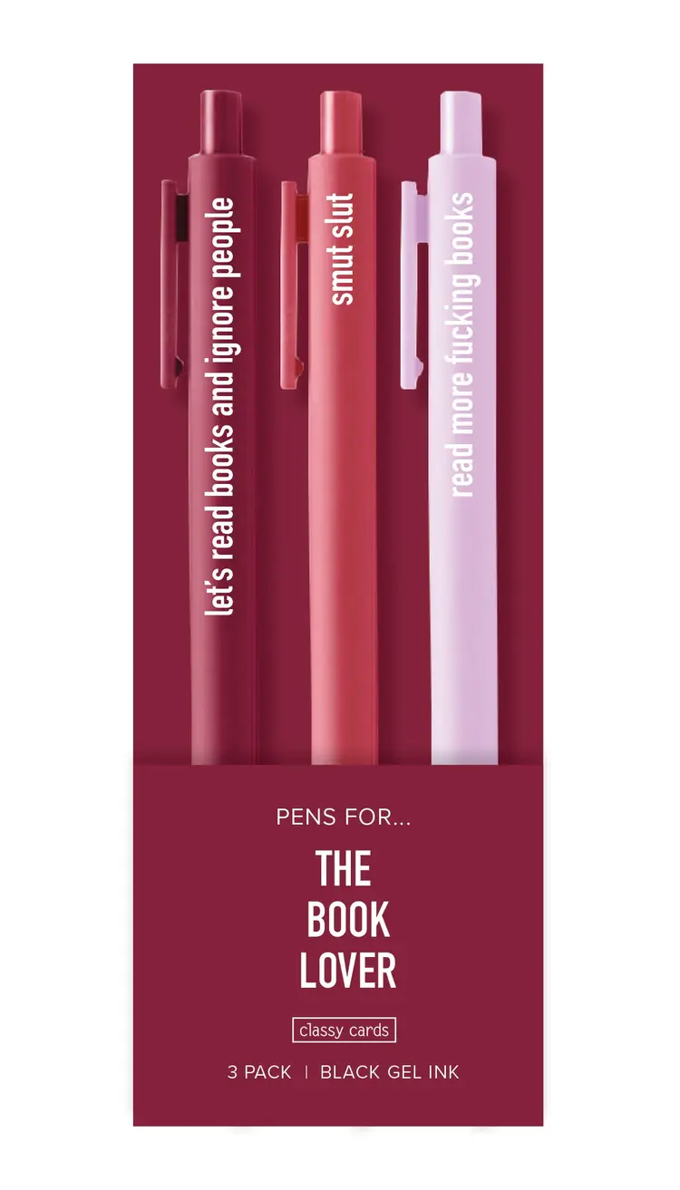 Classy Cards Classy Cards - The Book Lover Pens