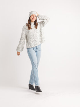 Papillon Papillon - Speckled Ribbed Sweater
