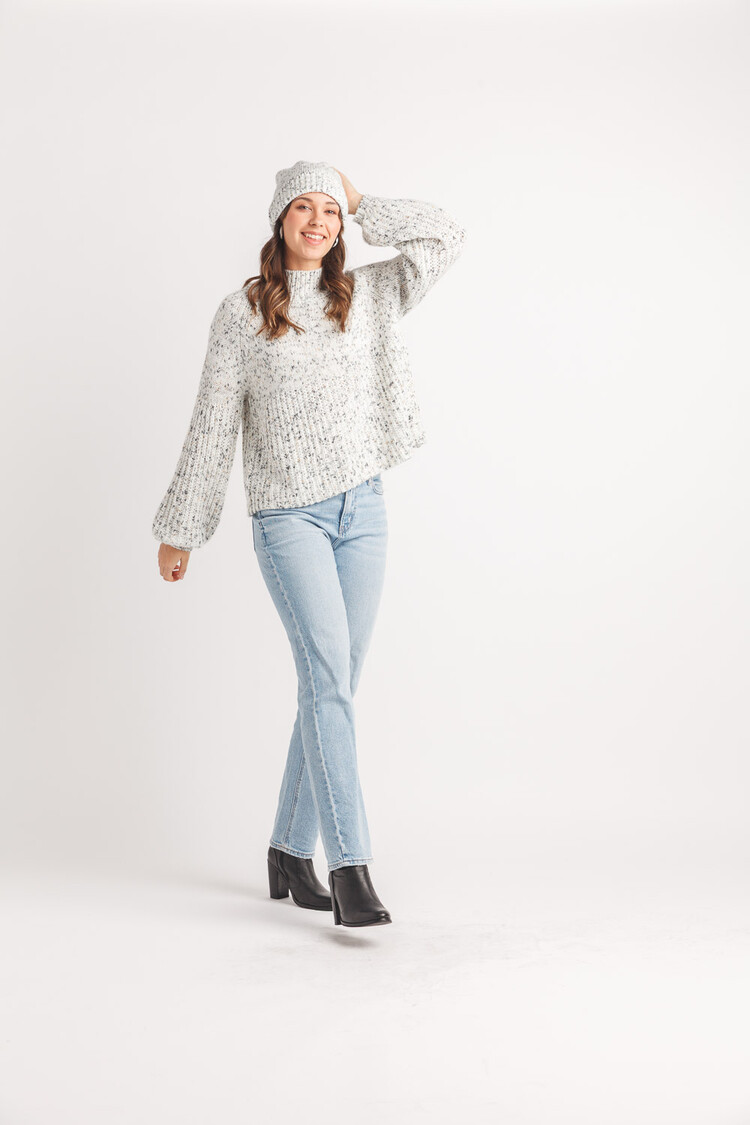 Papillon Papillon - Speckled Ribbed Sweater