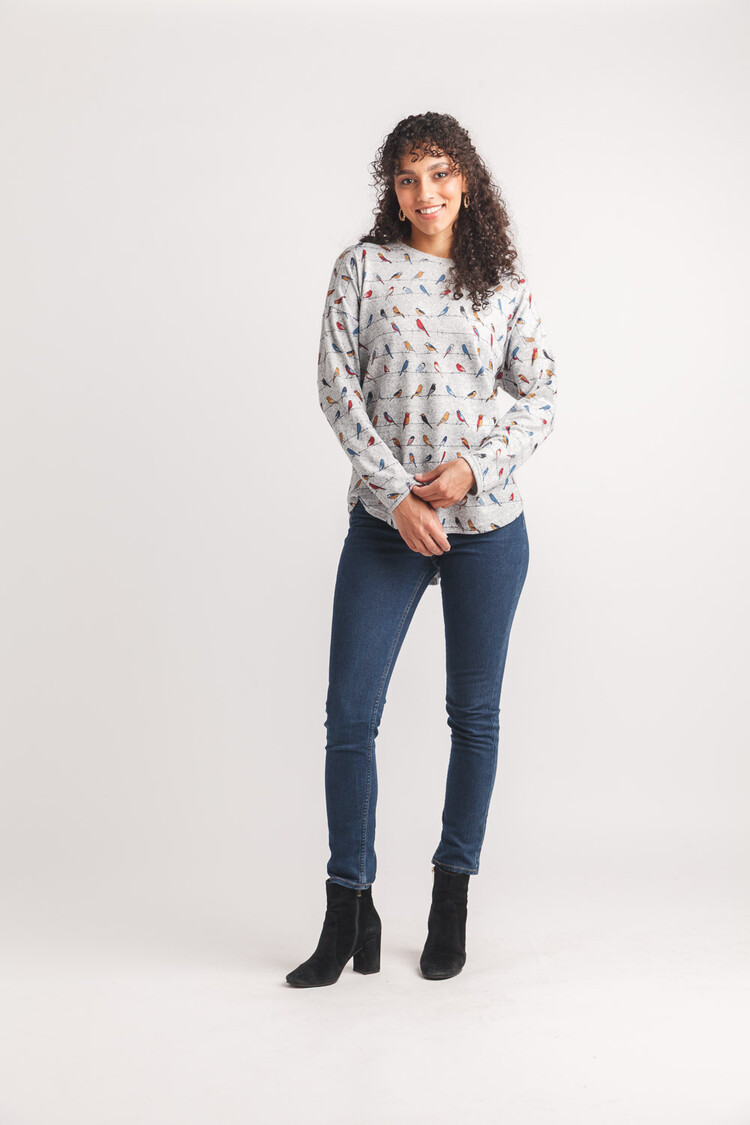 Papillon Papillon - BIRD KNIT SWEATER
