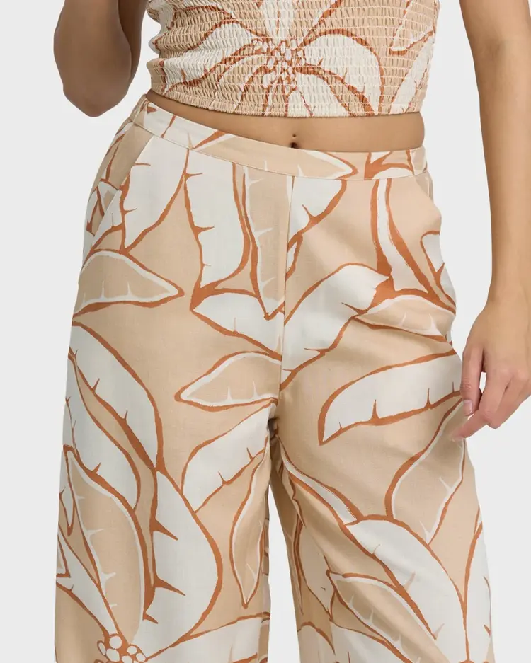 Billabong Billabong -  Printed Tropical Breeze Elst Pant Wide Leg