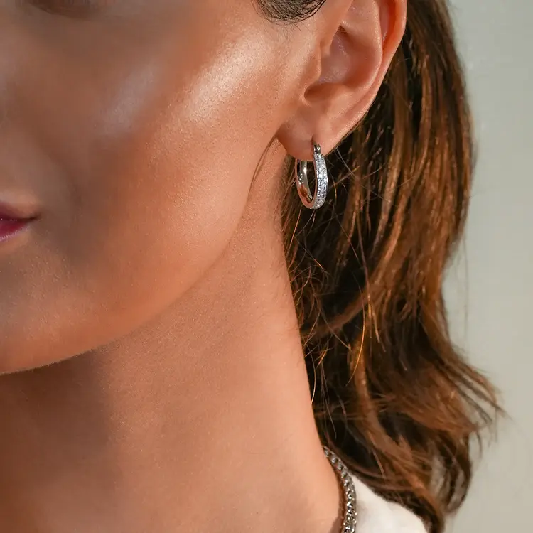 Hackney Nine Hackney Nine - Hackney Nine - YARA Zirconia Small Hoop S