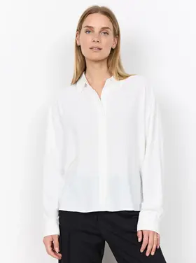 Soya Concept Soya Concept - CATH 14 LS Collared Button Down Blouse