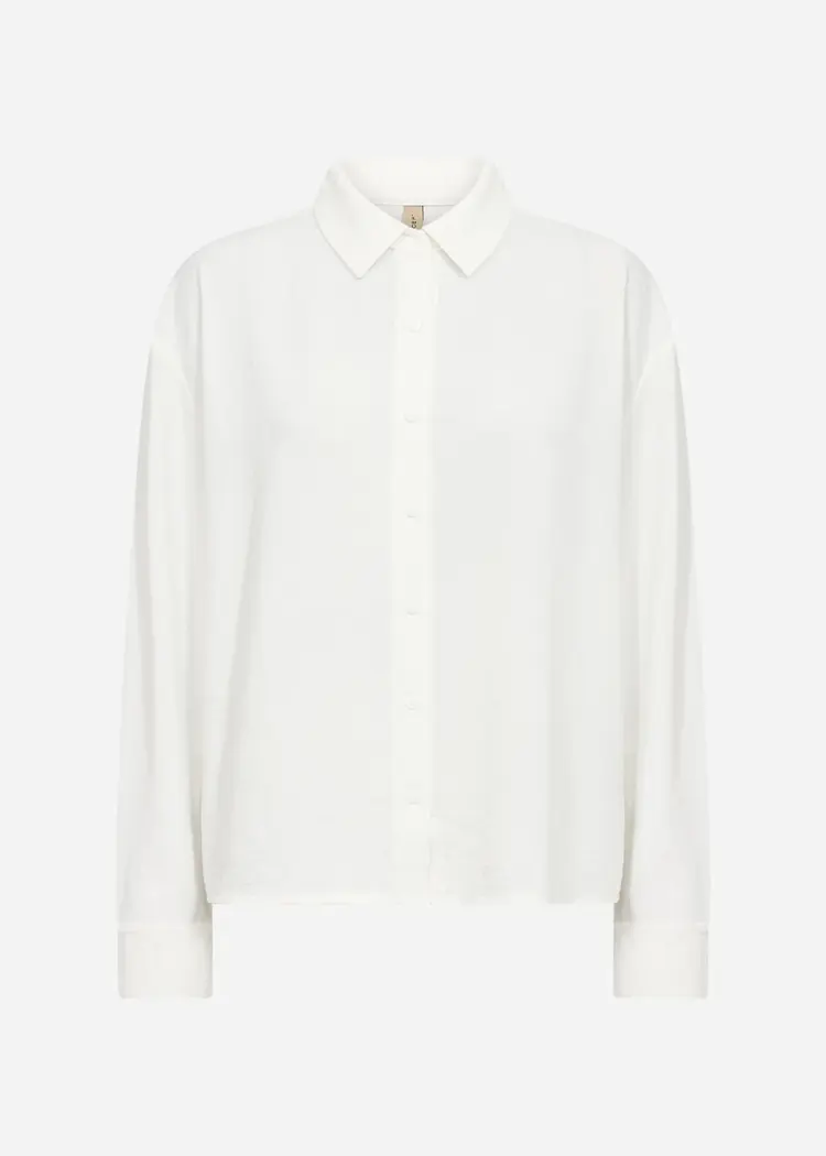 Soya Concept Soya Concept - CATH 14 LS Collared Button Down Blouse