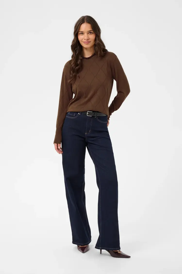 Kaffe Kaffe - LIZZA Argyle Pullover Sweater