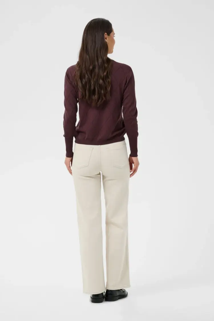 Kaffe Kaffe - LIZZA Argyle Pullover Sweater