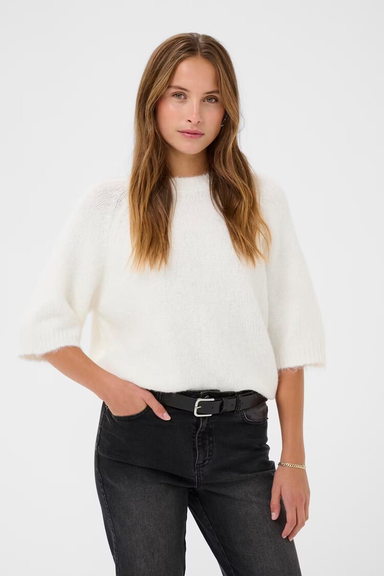 Kaffe Kaffe - Aemilie Cropped Knit Pullover