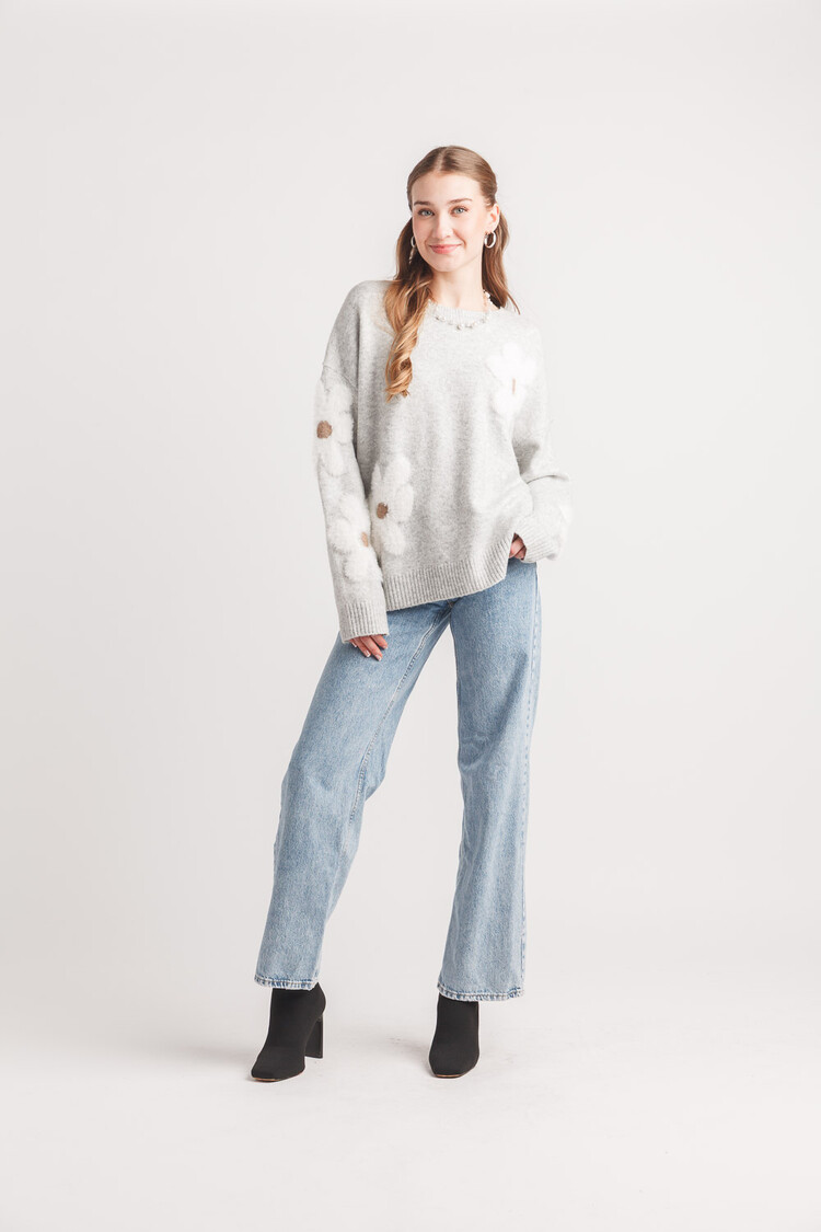 Papillon Papillon - Eyelash Daisy Sweater