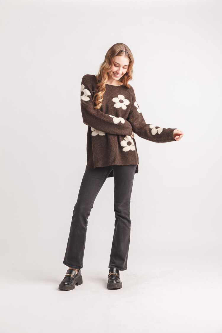 Papillon Papillon - Daisy Floral Sweater