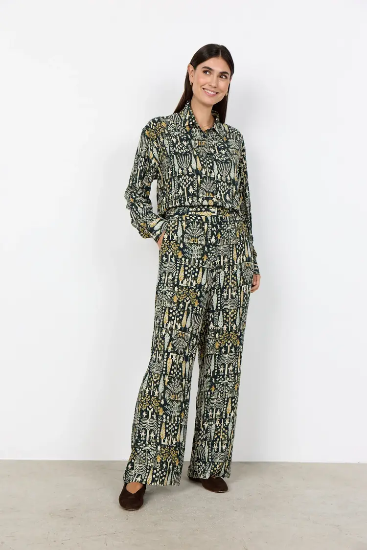 Soya Concept Soya Concept - GOLFI 3 Printed Blouse