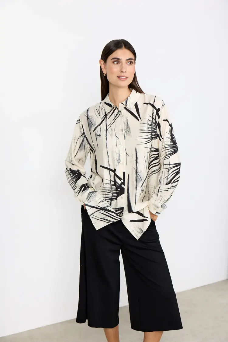 Soya Concept Soya Concept - GOPI 2  LS Tunic Blouse