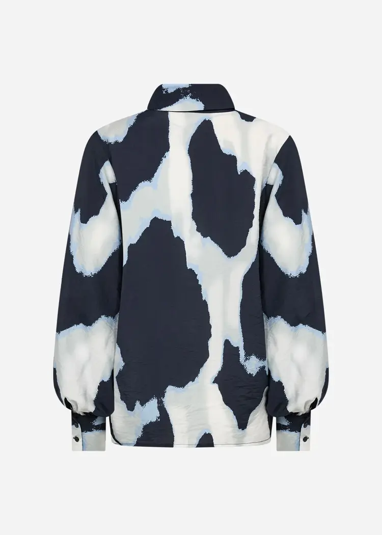 Soya Concept Soya Concept - GLADIS 1 Collared V-Neck Blouse
