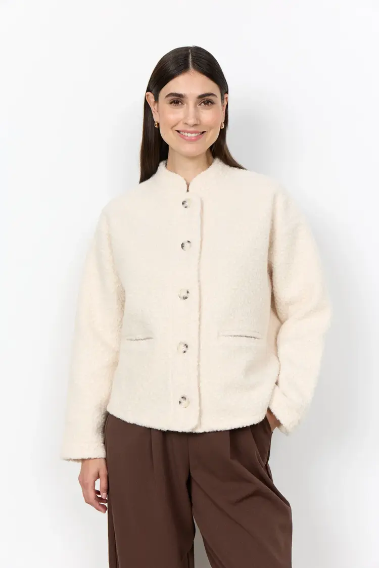 Soya Concept Soya Concept - SHAIMA 1 Button Down Coat