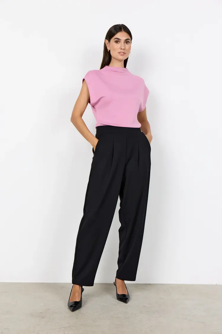 Soya Concept Soya Concept - SIHAM 103 Straight Pleated Pant