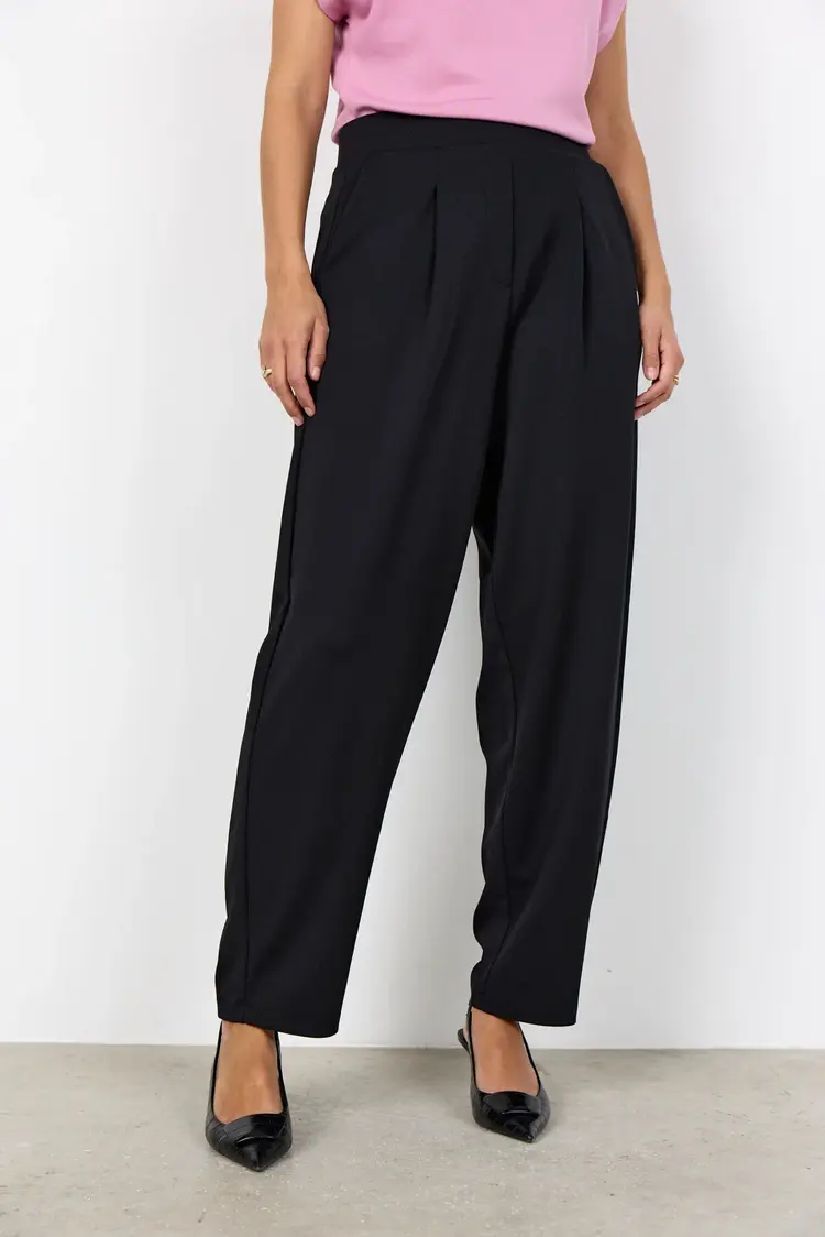 Soya Concept Soya Concept - SIHAM 103 Straight Pleated Pant
