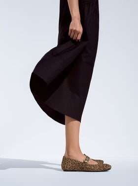 Fit Flop FitFlop - Delicato Suede Leopard Mary Janes