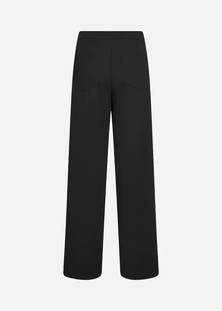 Soya Concept Soya Concept - SIHAM 102 Wide Leg Button Detail Pant