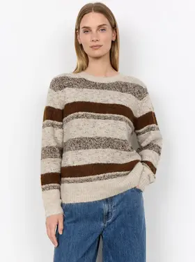Soya Concept Soya Concept - HALINA YD1 Striped Sweater