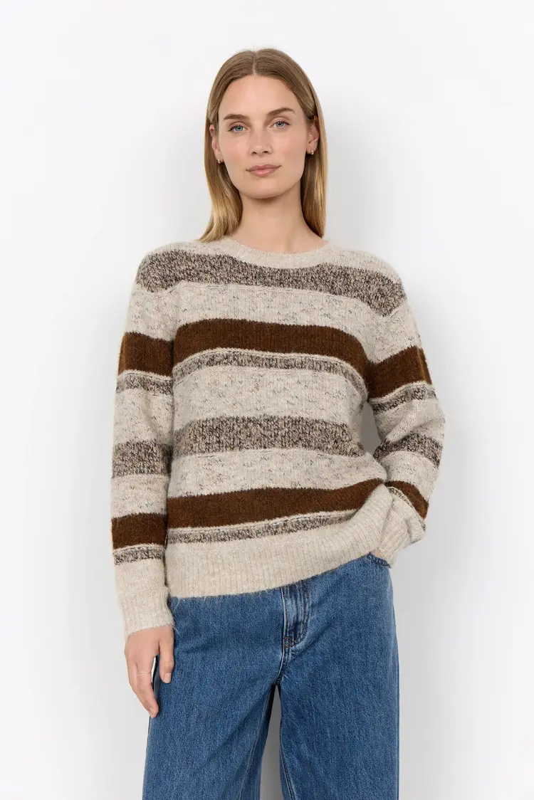 Soya Concept Soya Concept - HALINA YD1 Striped Sweater