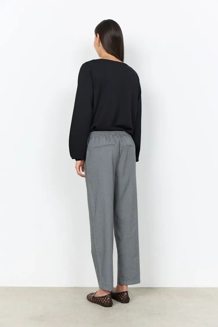 Soya Concept Soya Concept - BANU 333 Soft Draped Neckline LS Top