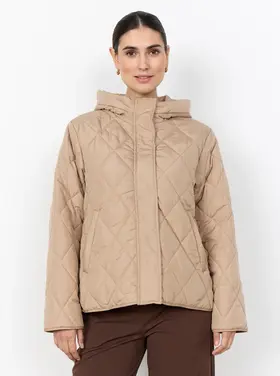 Soya Concept Soya Concept - FENYA 82 Quilted Jacket w/Hood