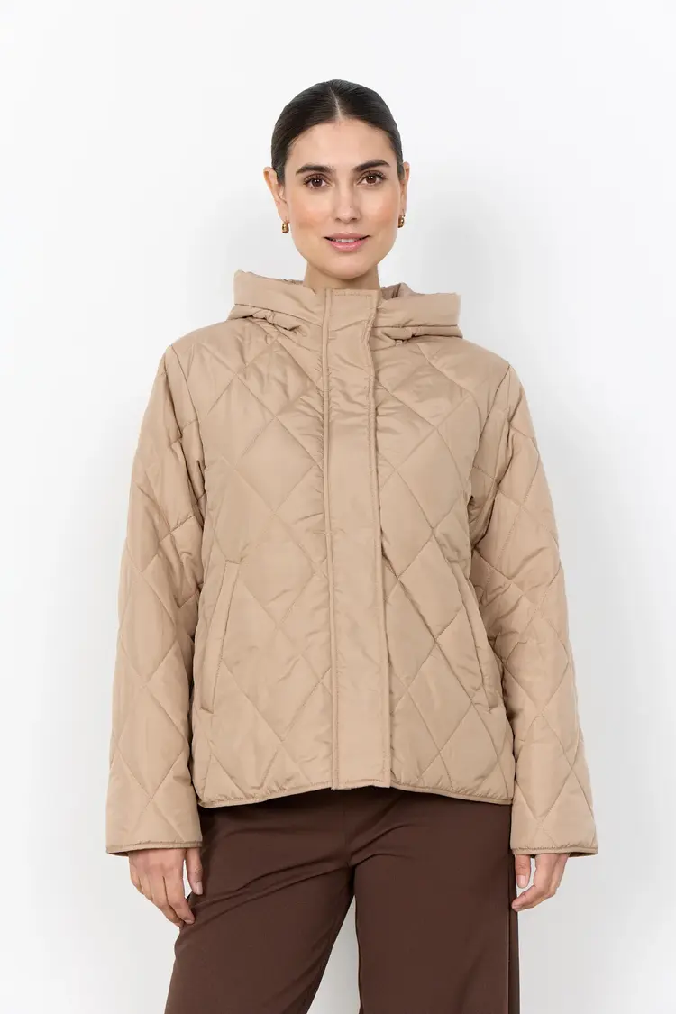 Soya Concept Soya Concept - FENYA 82 Quilted Jacket w/Hood