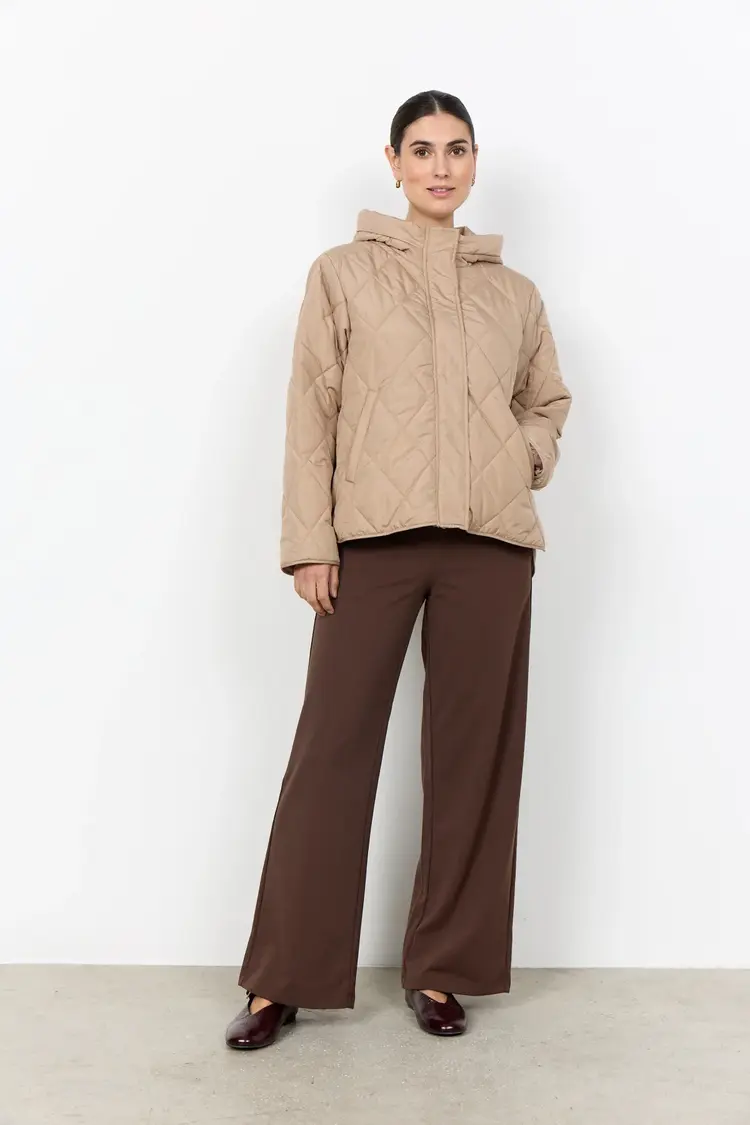 Soya Concept Soya Concept - FENYA 82 Quilted Jacket w/Hood