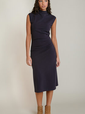 Black Tape Black Tape - Mock Neck Midi Dress