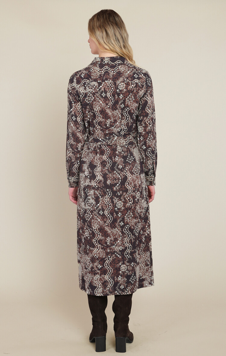 Black Tape Black Tape - Belted Shirt Dress