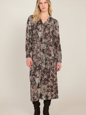 Black Tape Black Tape - Belted Shirt Dress
