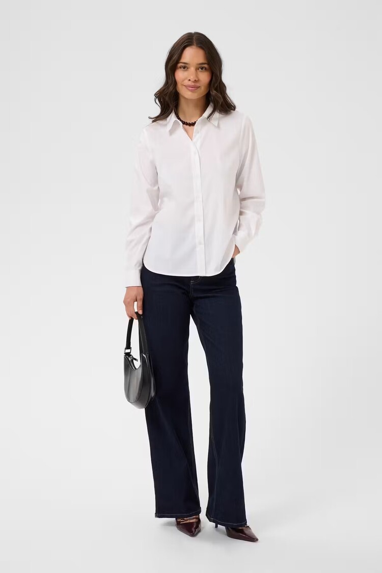Kaffe Kaffe - GEORGIA LS Collared Top