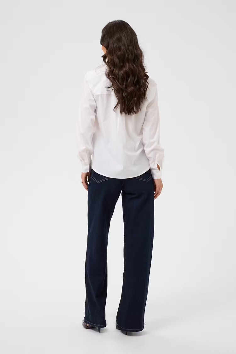 Kaffe Kaffe - GEORGIA LS Collared Top